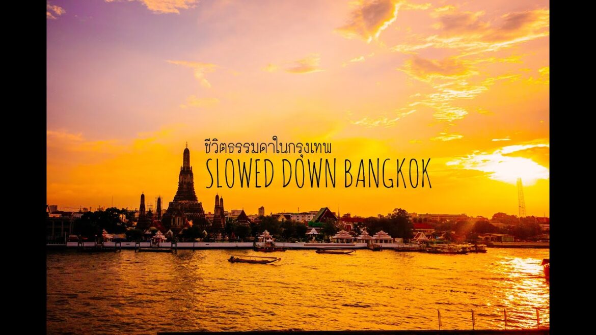 Slowed Down Bangkok | Sony RX100 M1