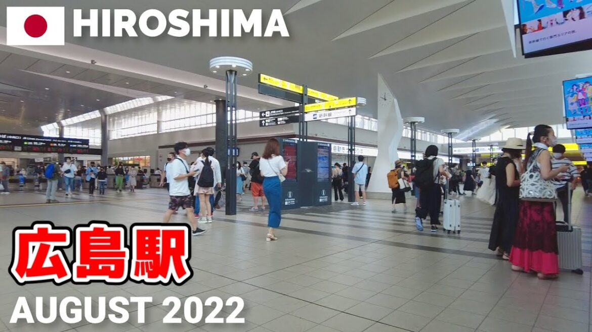 【広島】広島駅をぶらぶら歩く2022夏 ekie(エキエ),広島電鉄など Walking around Hiroshima Station, Hiroshima, Japan 【広島】広島駅をぶらぶら歩く2022夏 ekie(エキエ),広島電鉄など Walking around Hiroshima Station, Hiroshima, Japan