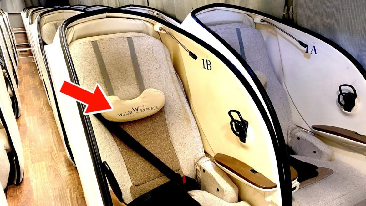 【動くカプセルホテル】東京大阪間の高級夜行バスが快適だった！