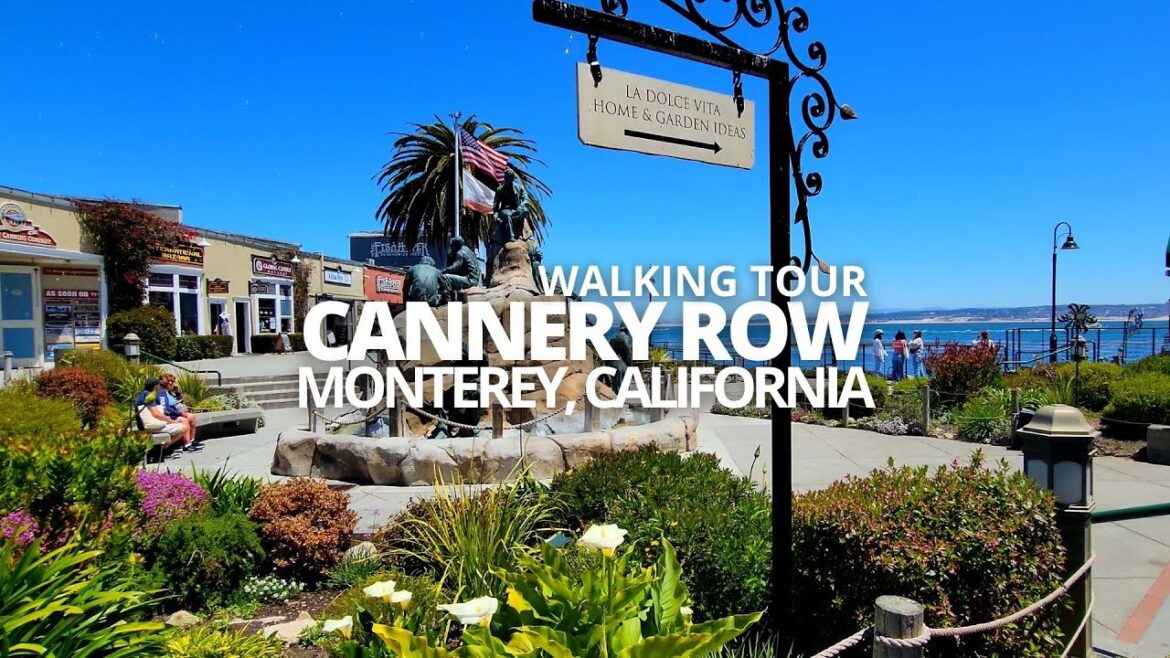 Exploring Cannery Row in Monterey, California USA Walking Tour Exploring Cannery Row in Monterey, California USA Walking Tour