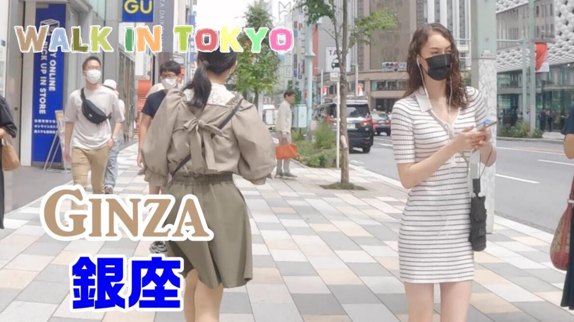 【4K Tokyo Walk】Ginza Walk　銀座散歩　긴자　กินซ่า【東京散歩】2022/9/3