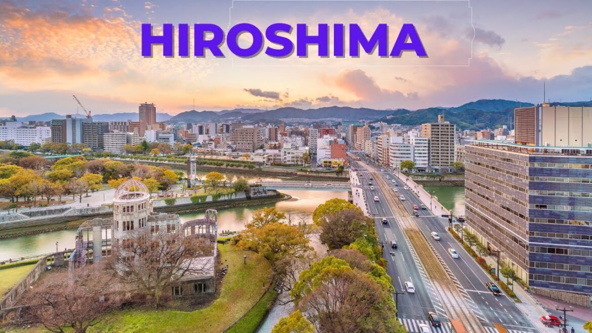 HIROSHIMA CITY JAPAN BY DRONE - AERIAL VIEW OF HIROSHIMA JAPAN - DREAM TRIPS