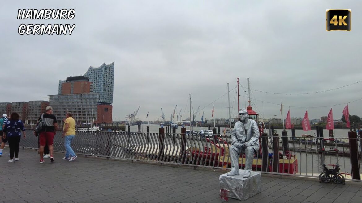 Hamburg Germany Walking Tour | Sep 2022 [4K]