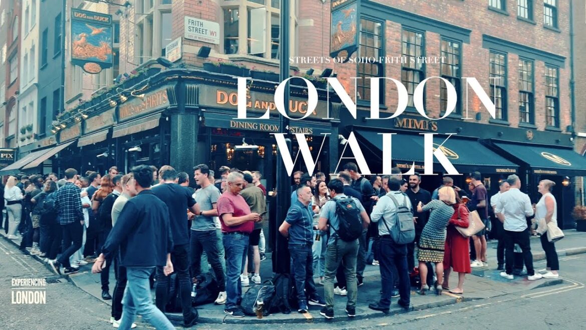 London Walk | SOHO |  London City | London Walking tour | London 4k | London Video | 4k Walk