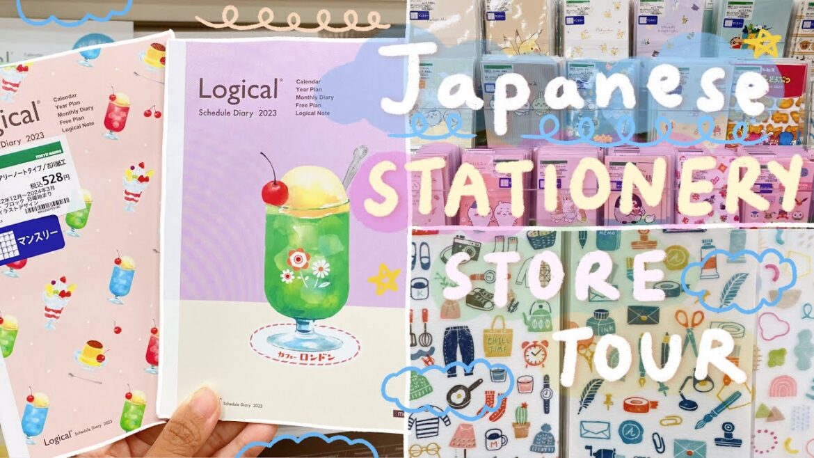 Tokyo Stationery Store Tour | 2023 Japanese Planners, Autumn Theme Stationery, Pens, Stamps, & MORE!