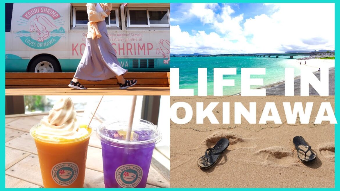 【古宇利島ドライブ】夏が始まった沖縄の海と甘いドリンク