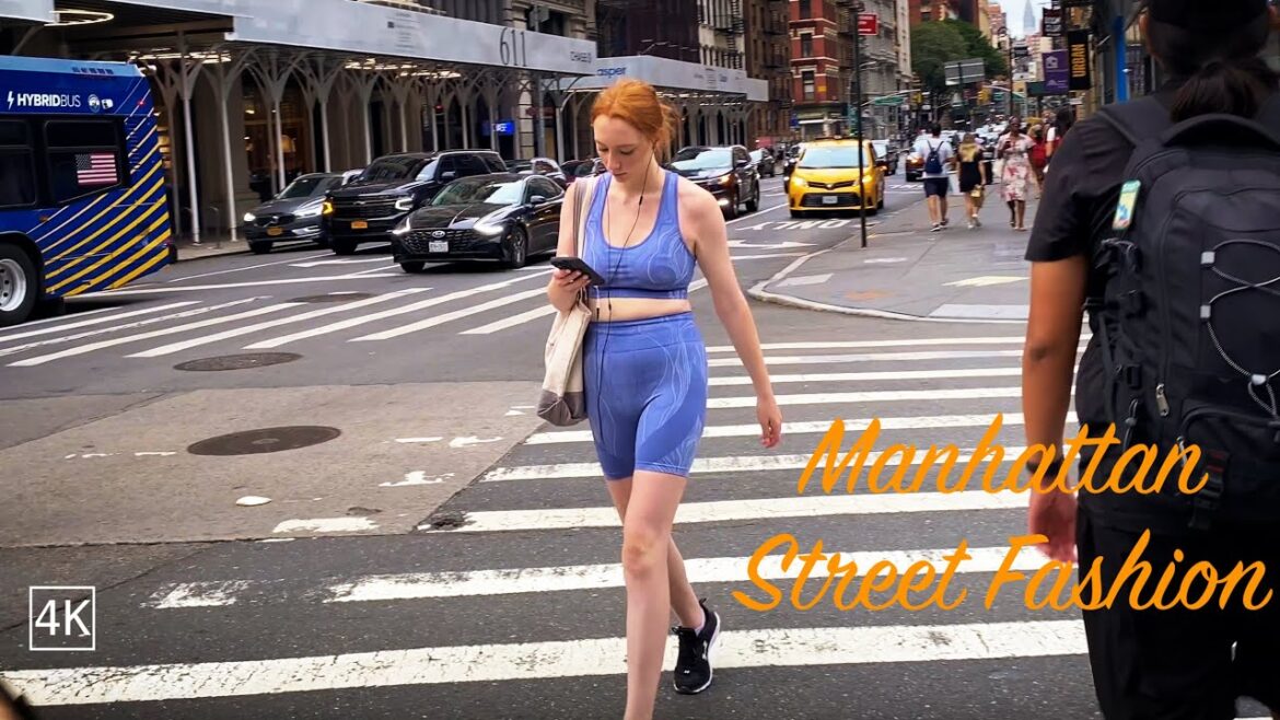 Manhattan SOHO Street Fashion and Relaxing walking tour 4K