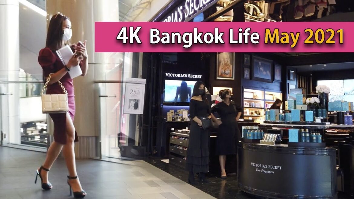 Bangkok 4K walking in Terminal21 Asok  - May 2021 - Vlog11