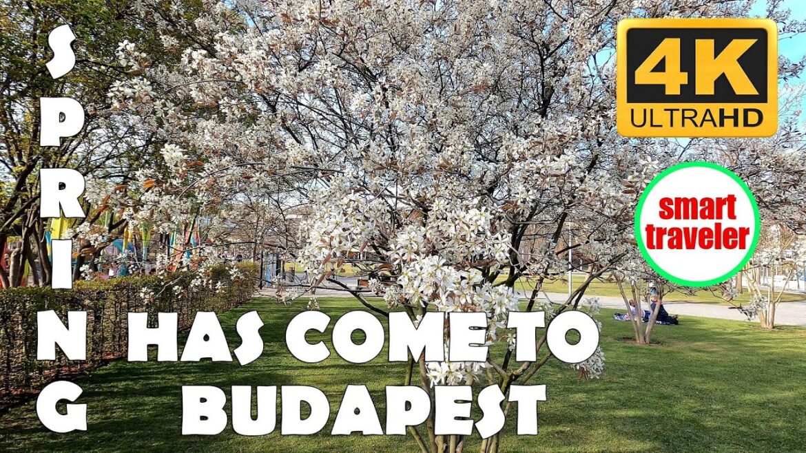 [4K] 🇭🇺 Spring Has Come To Budapest - Millenáris Park Walking Tour