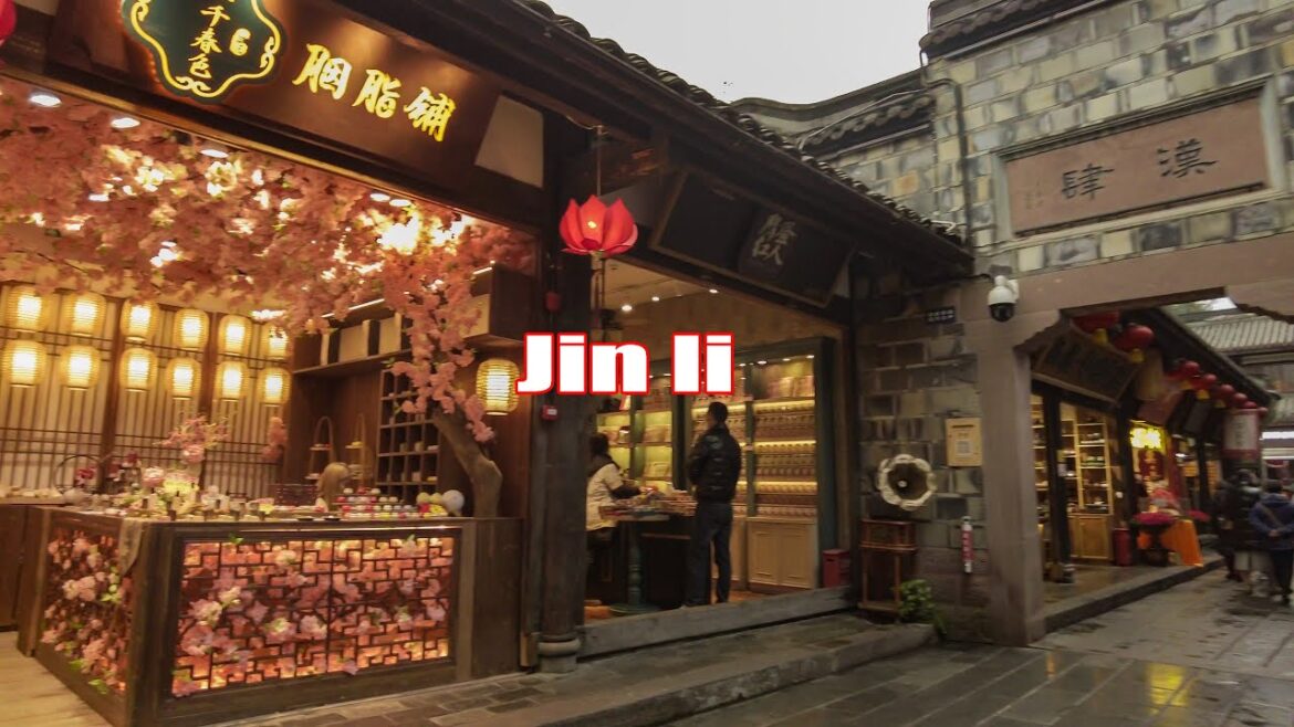 [4k] Walking Tour in Jinli Chinese Ancient Pedestrian Street | Chengdu 2022 【锦里】