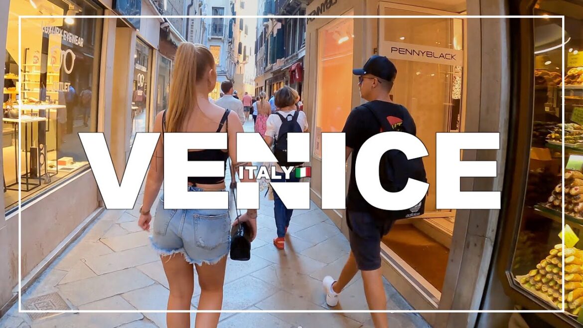 Venice, Italy 🇮🇹 Walking Tour Around The City, Tour of Venezia, Italia 🇮🇹Walking Tour 4K