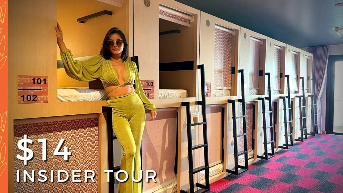 Modern Japanese Capsule Hotel + Onsen Hot Spring + Indoor Waterpark in Da Nang, Vietnam.