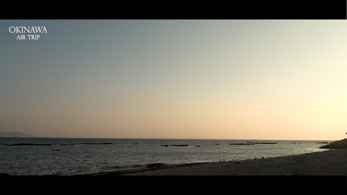 【OKINAWAN NATURAL BEACH 4K 180mins】仲伊保の浜＠南城市