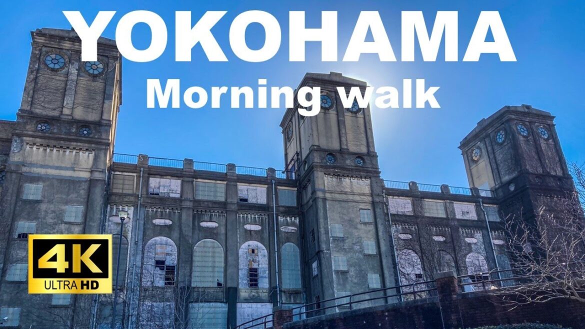 【4K】Yokohama Walking Tour - Negishi Racetrack Grandstands