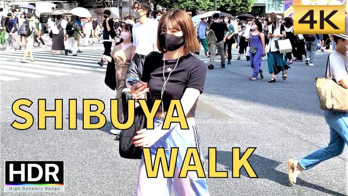 Tokyo Walk - Shibuya Scramble Square,Shibuya Hikarie,Miyashita Park,Harajuku【4K HDR】