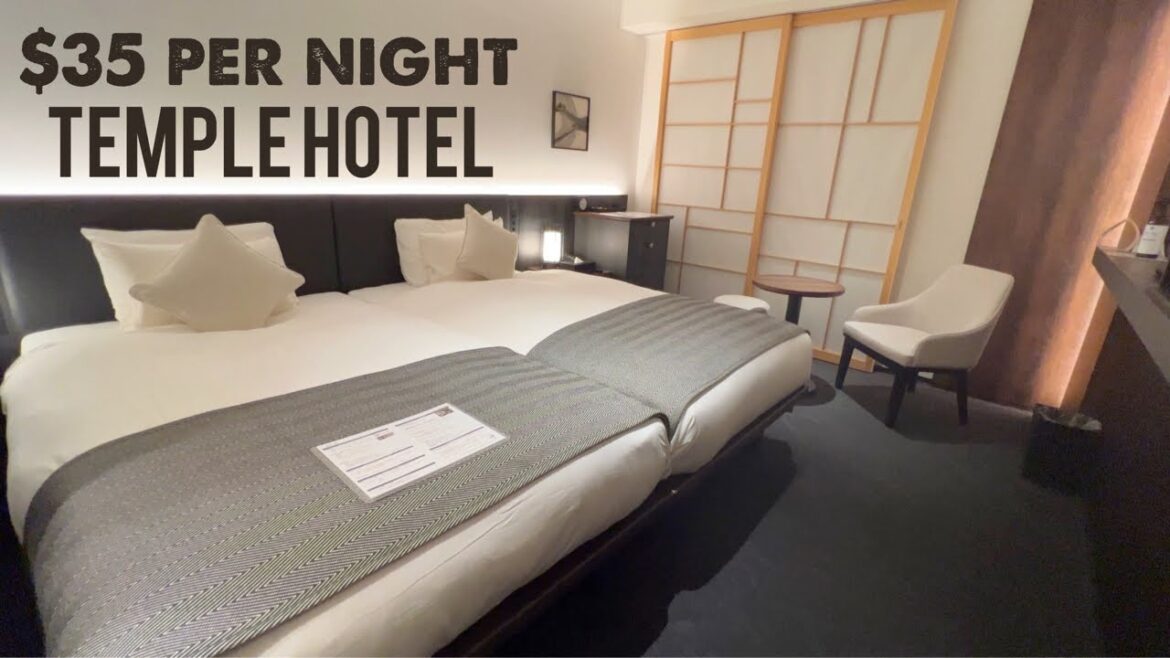 $35 Japanese Temple Hotel in Kyoto Japan $35 Japanese Temple Hotel in Kyoto Japan