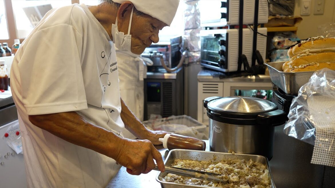 新弟子NEWオープン初日【今屋のハンバーガー】初日から行列で今崎さんも嬉しそう！