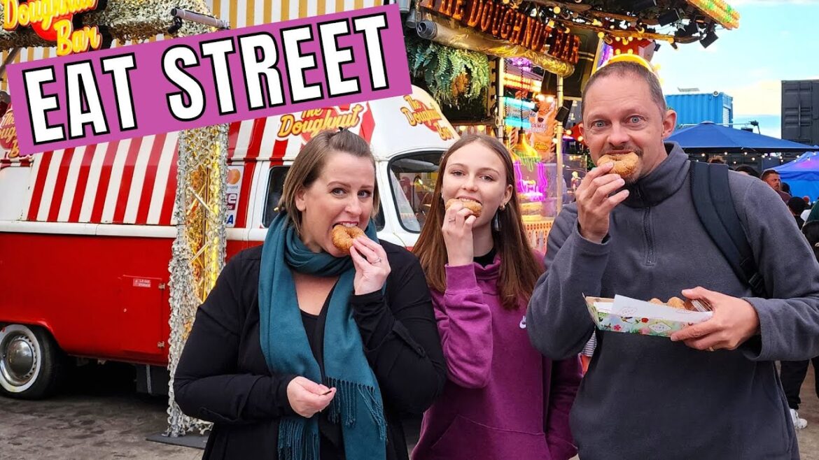 Amazing Food Tour! EAT STREET | Brisbane