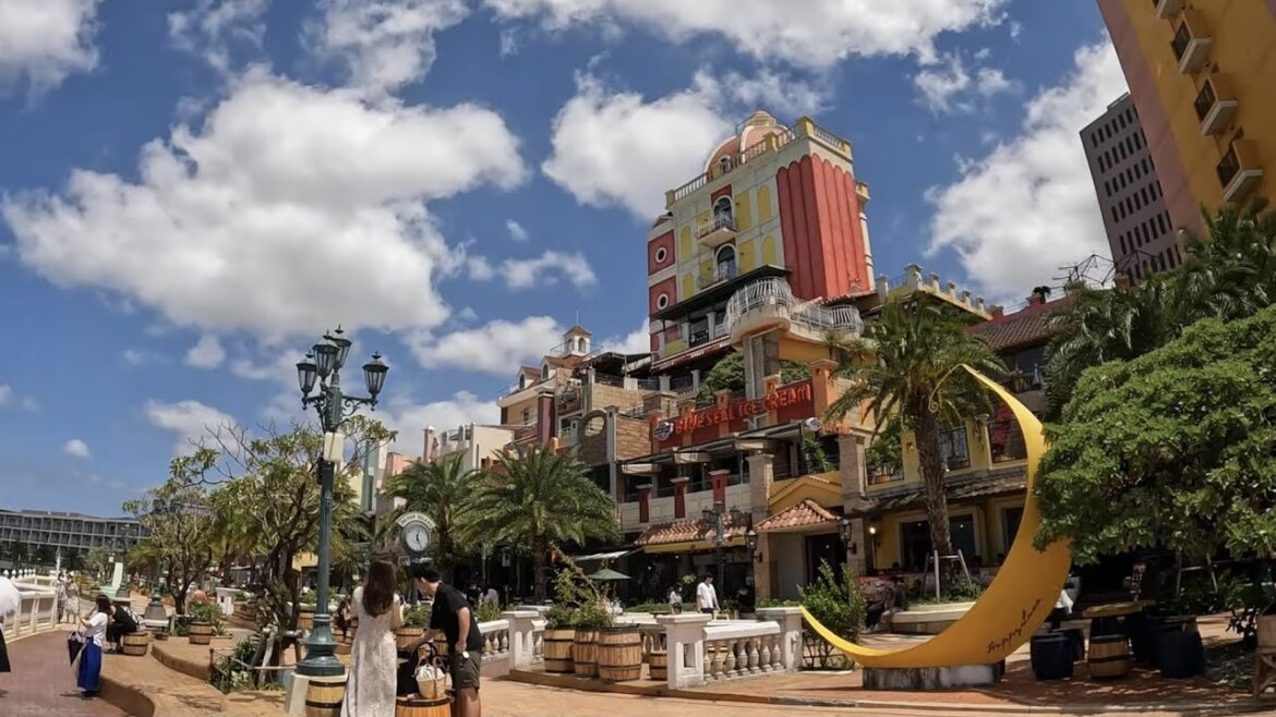 【ココだけは絶対行け！】まるで南国のテーマパーク沖縄にあるタウンリゾートを1日遊び尽くしてきた。