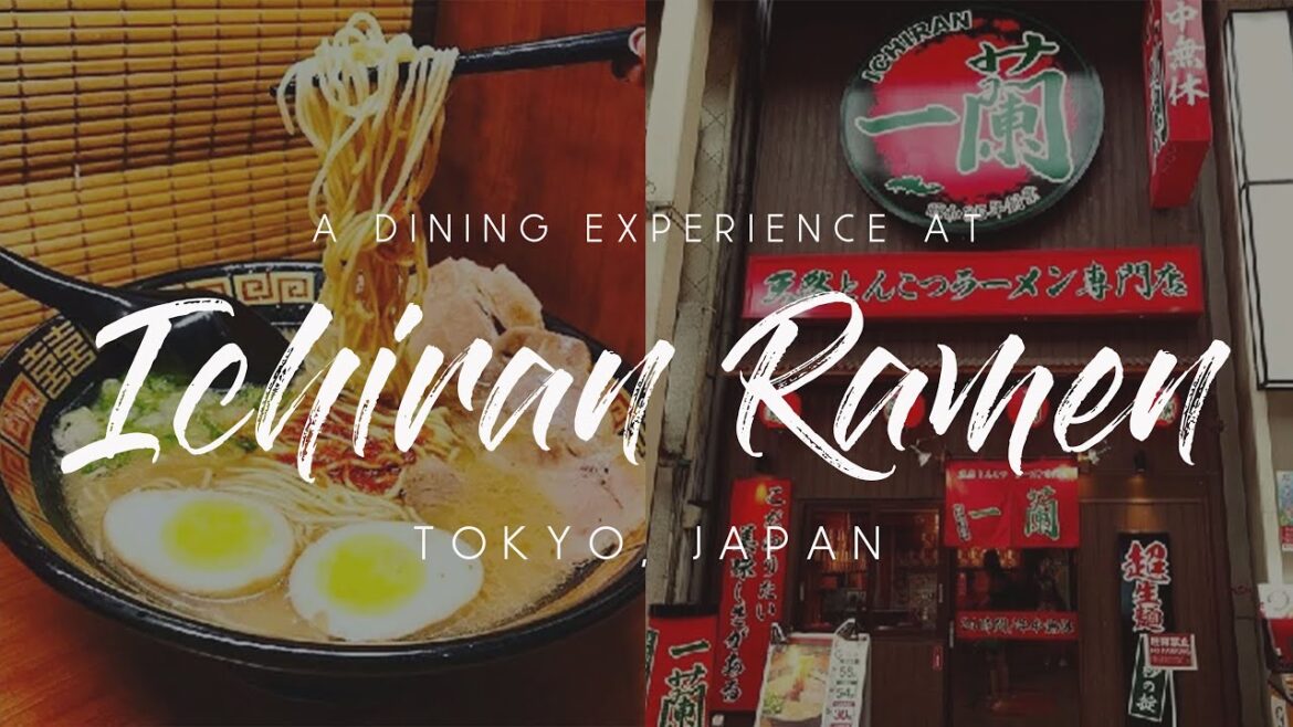 Singapore to Japan | Ichiran Ramen - A Dining Experience