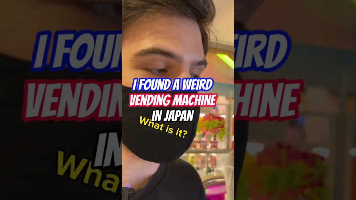 Weird vending machine in Japan #shorts