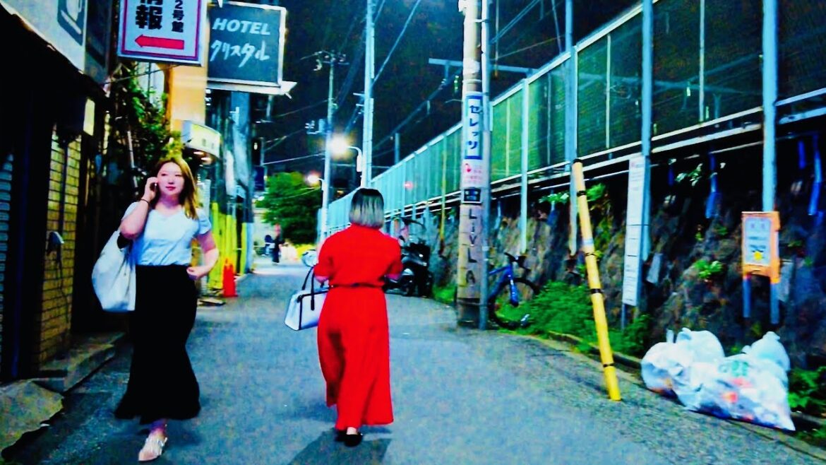 Tokyo Night Walk - Uguisudani (▶ 38 min) | 4K 鶯谷 東京散歩 September, 2022 | Japan City Walking Tour