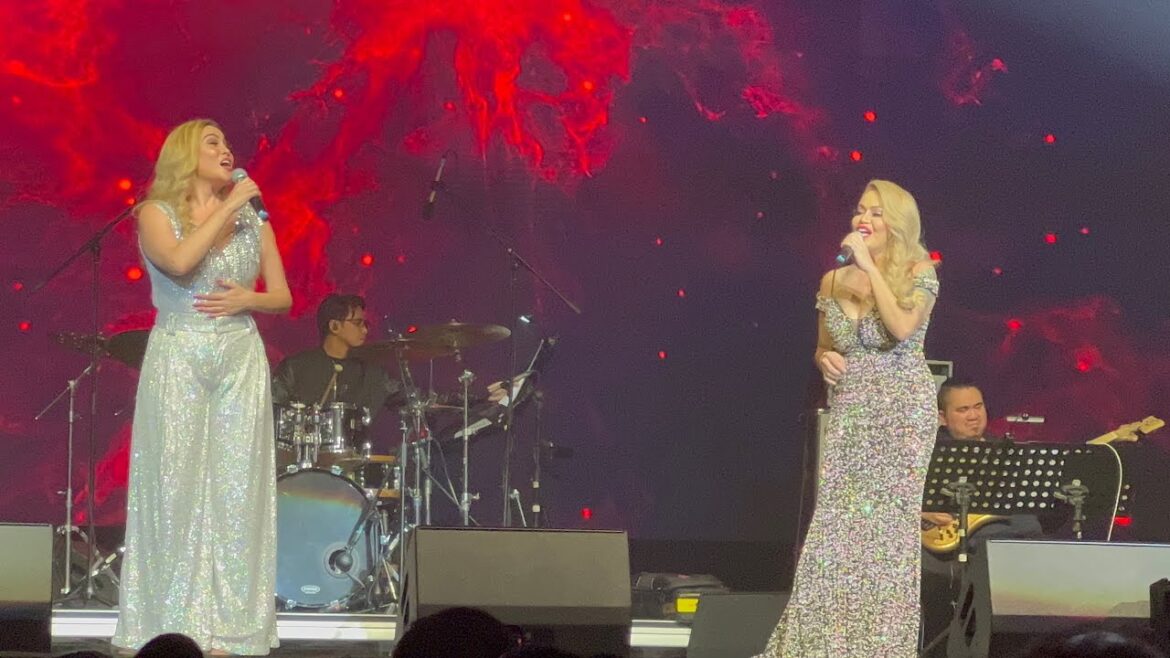 Ethel Booba and K Brosas Duet Live in Dubai 2022 Pinoy Piyesta