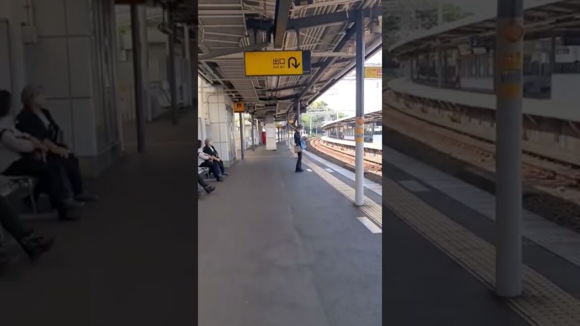 1 A Japanese Train Station - Ready to travel! #kyoto #japan #station #vlog #travelvlog