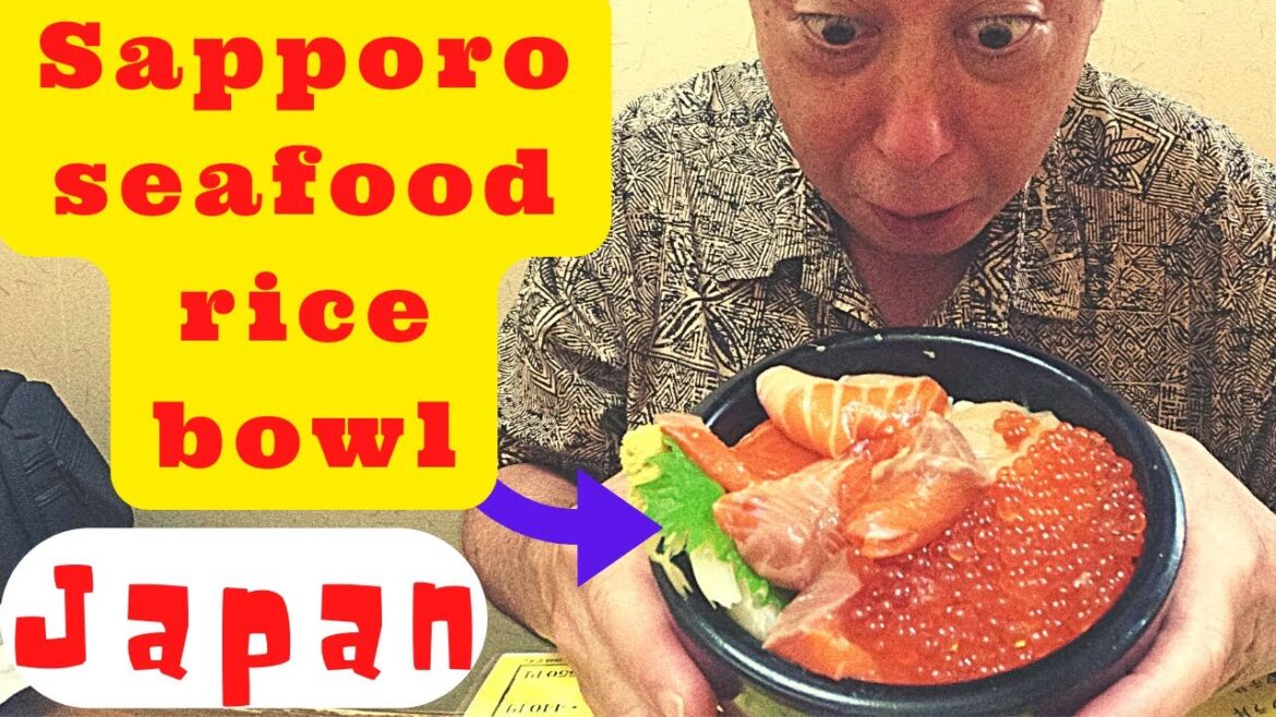Sapporo, Hokkaido Fresh Seafood Rice Bowl!