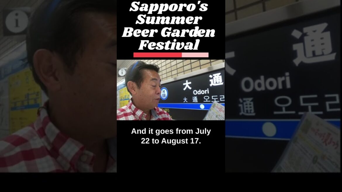 Sapporo Summer Beer Garden Festival (Hokkaido, Japan)