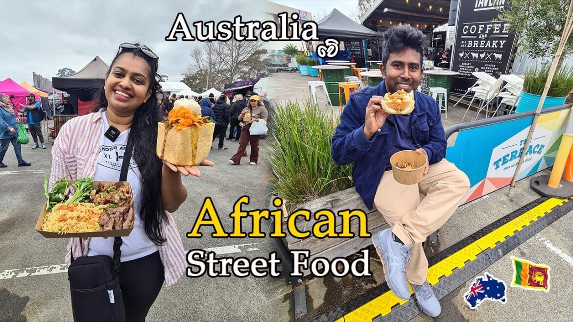 ඕස්ට්‍රේලියාවේ පාන් බාගයයි එළු මස් හොද්දයි රු5000 යී| MapPin Travel|Sinhala Vlog|African Street Food
