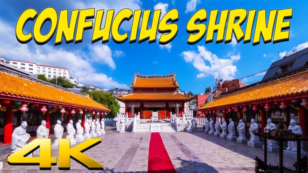 4K JAPAN | CONFUCIUS SHRINE in NAGASAKI - Walkabout