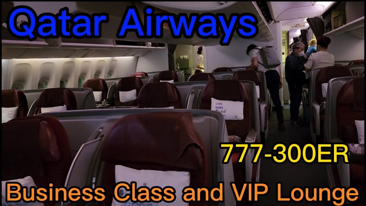 Qatar Airways Business Class/Tokyo Narita Airport Business Class Lounge