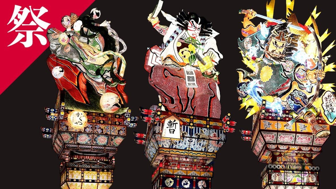 【日本の祭り】 2022青森 五所川原立佞武多（たちねぷた） / 大きさこそ正義！