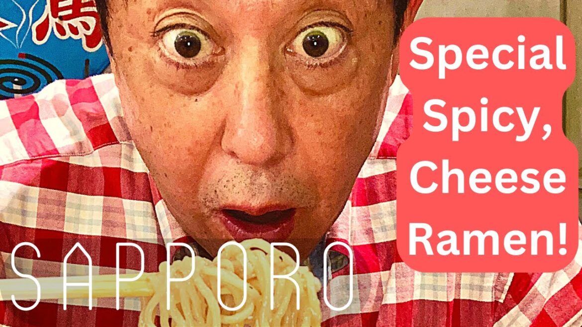Special Summer Spicy, Cheese Ramen (in Sapporo,  Hokkaido - Japan)