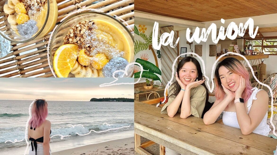 LA UNION VLOG W MY FRIENDS 🌴🌊 beach, food trip, surfing