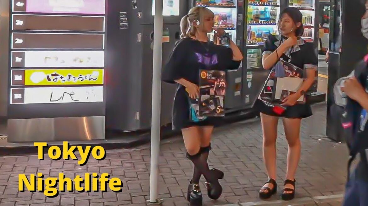 Tokyo's very popular Nightlife district Tokyo's very popular Nightlife district