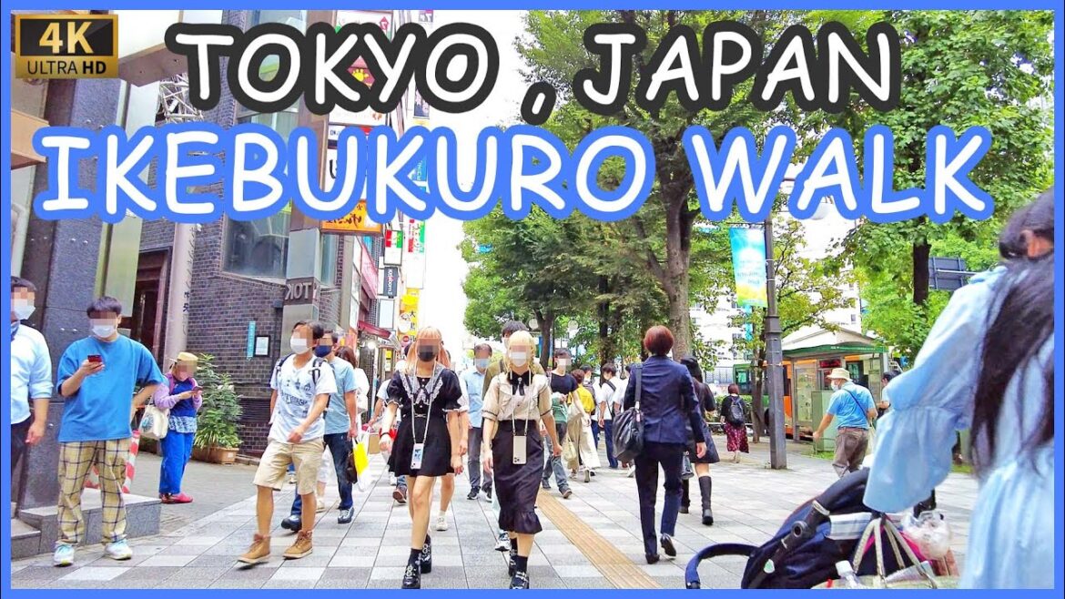 Tokyo walk 4K,Japan – Ikebukuro walking tour 2022 Tokyo walk 4K,Japan - Ikebukuro walking tour 2022