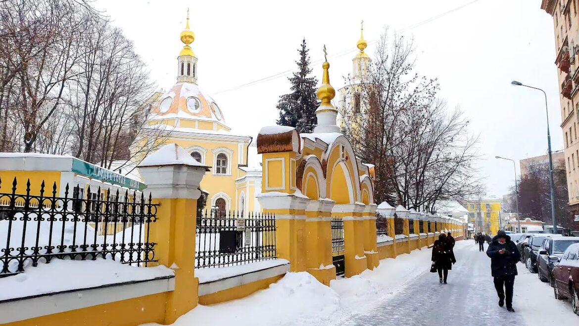 ⁴ᴷ⁶⁰ Walking Moscow: Sokol Mt., Leningradsky Prospekt, Samsung Tower, Triumph Palace – ❄SNOW WALK❄ ⁴ᴷ⁶⁰ Walking Moscow: Sokol Mt., Leningradsky Prospekt, Samsung Tower, Triumph Palace - ❄SNOW WALK❄