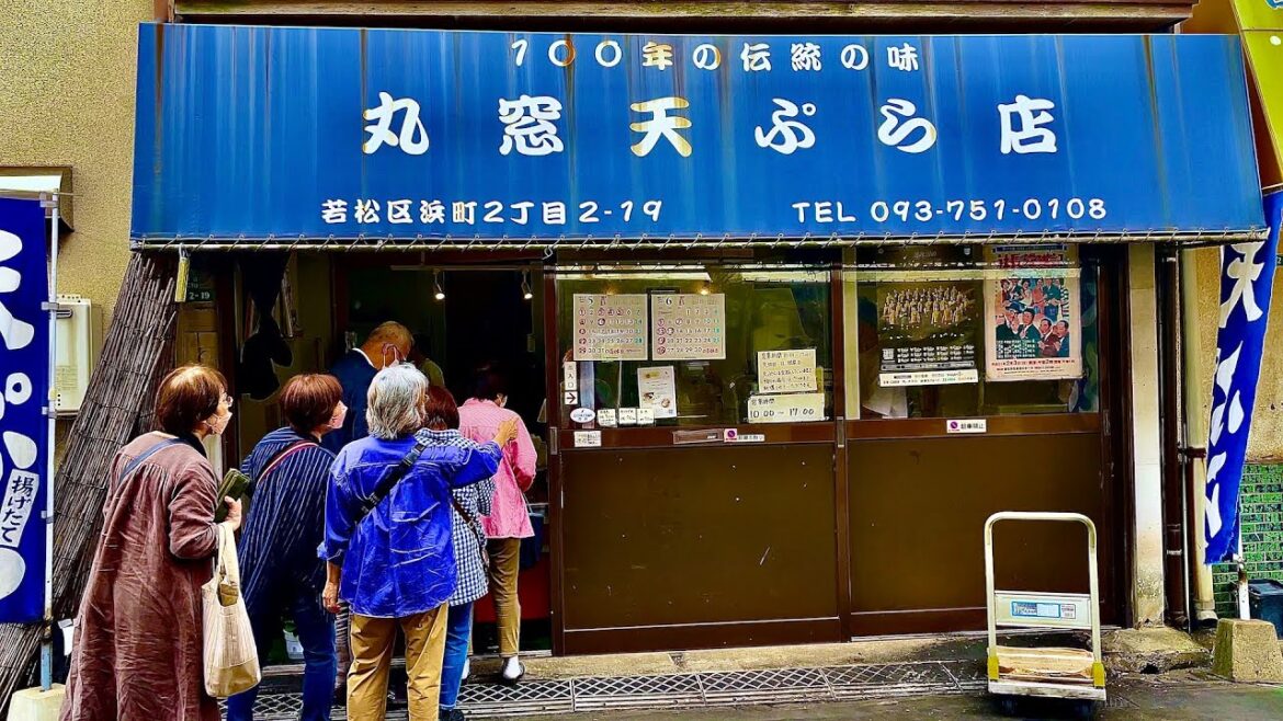 開店30分で即完売！110年も愛され続ける「幻の天ぷら」がめちゃくちゃうまい！｜Amazing Japanese restaurant｜福岡 グルメ 丸窓天ぷら店｜