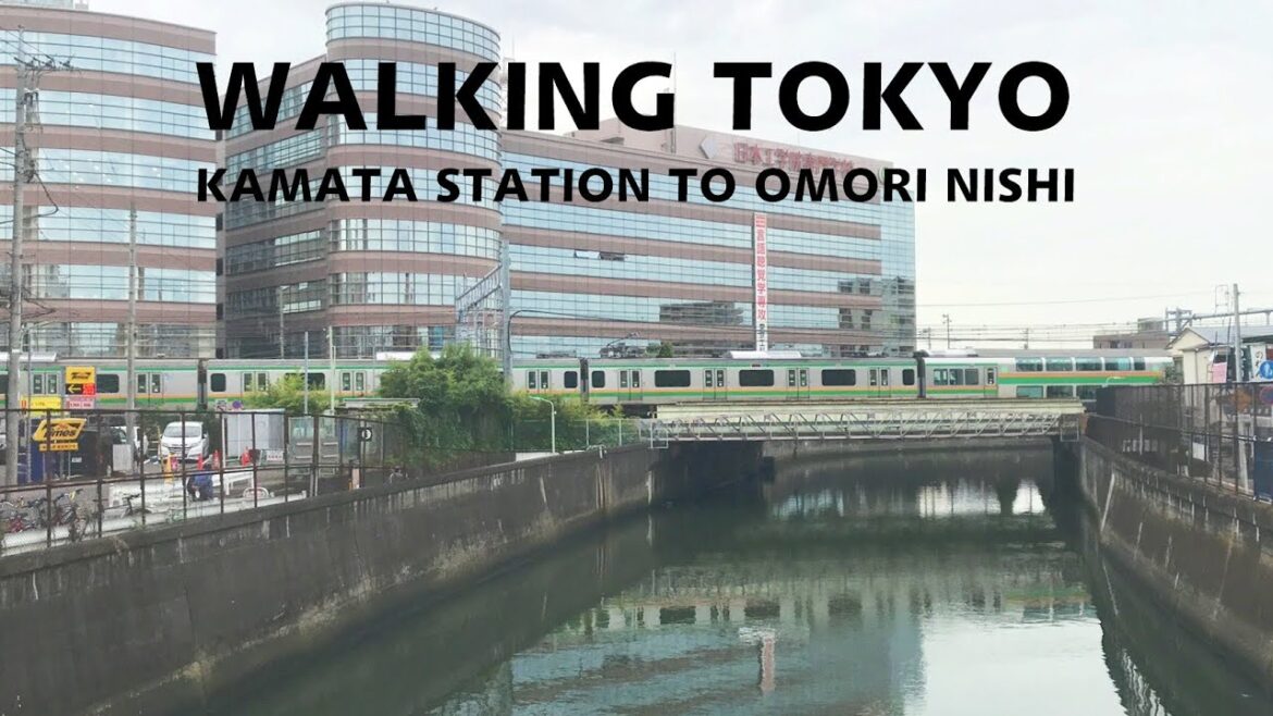 Walking in Tokyo 2020 - Kamata Station to Omori Nishi | 蒲田駅から大森西