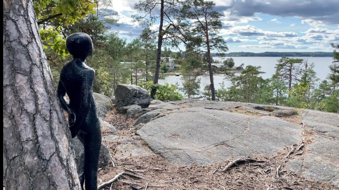 Stockholm Walks: Artipelag. Nature and art walk in the archipelago. [4K, 60 fps]
