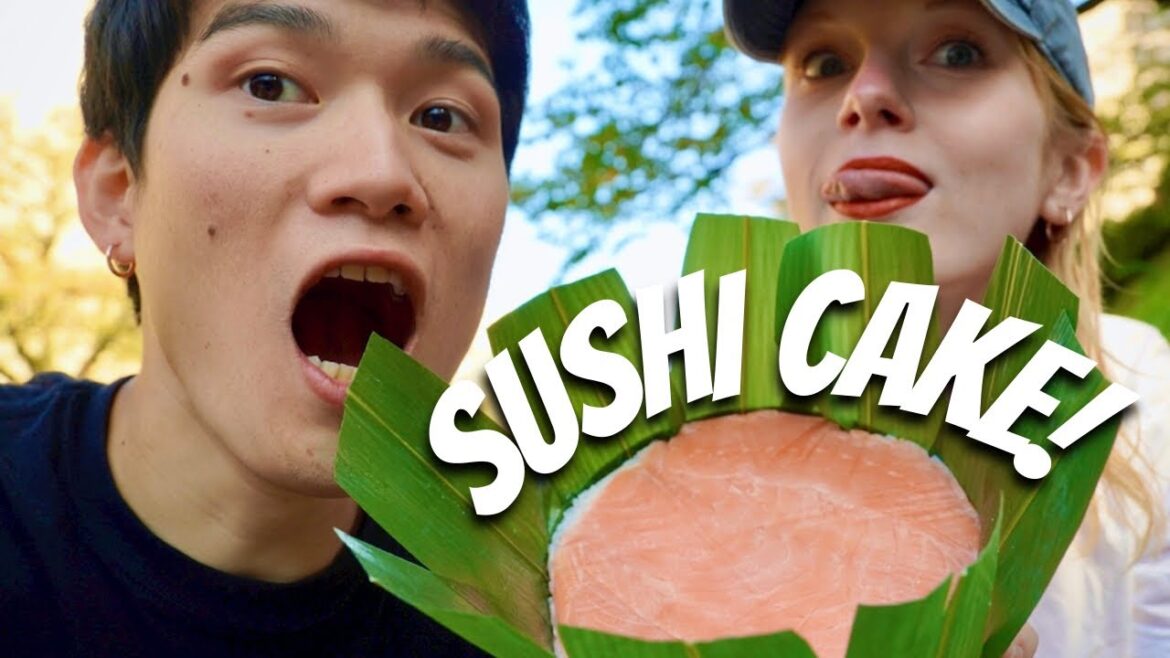 My Weird Life in Japan | 🍣 Eating An Entire Sushi Cake in Japan’s SUSHI HEAVEN