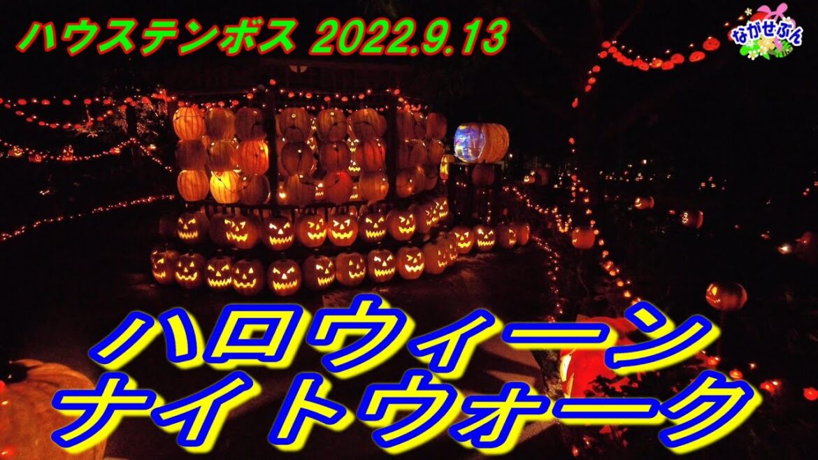 2022.9.12 ハウステンボス🎃ハロウィーン ナイトウォーク👻花の街のハロウィーン💃Huis Ten Bosch🦇Halloween🕺30th Anniversary 👯