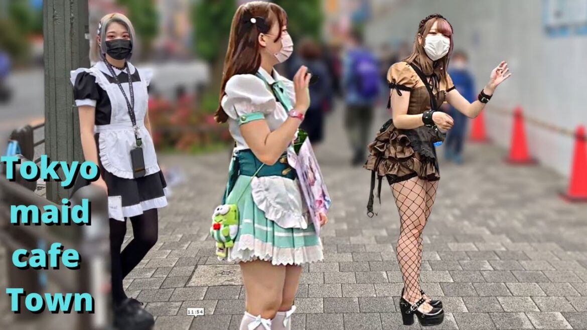 Tokyo's maid café paradise on a Summer Night