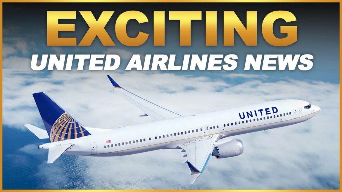 Exciting UNITED AIRLINES News!