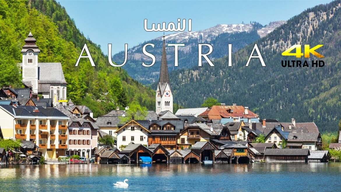 Flying over AUSTRIA (4K UHD) Ambient Drone Film | النمسا تصوير جوي درون