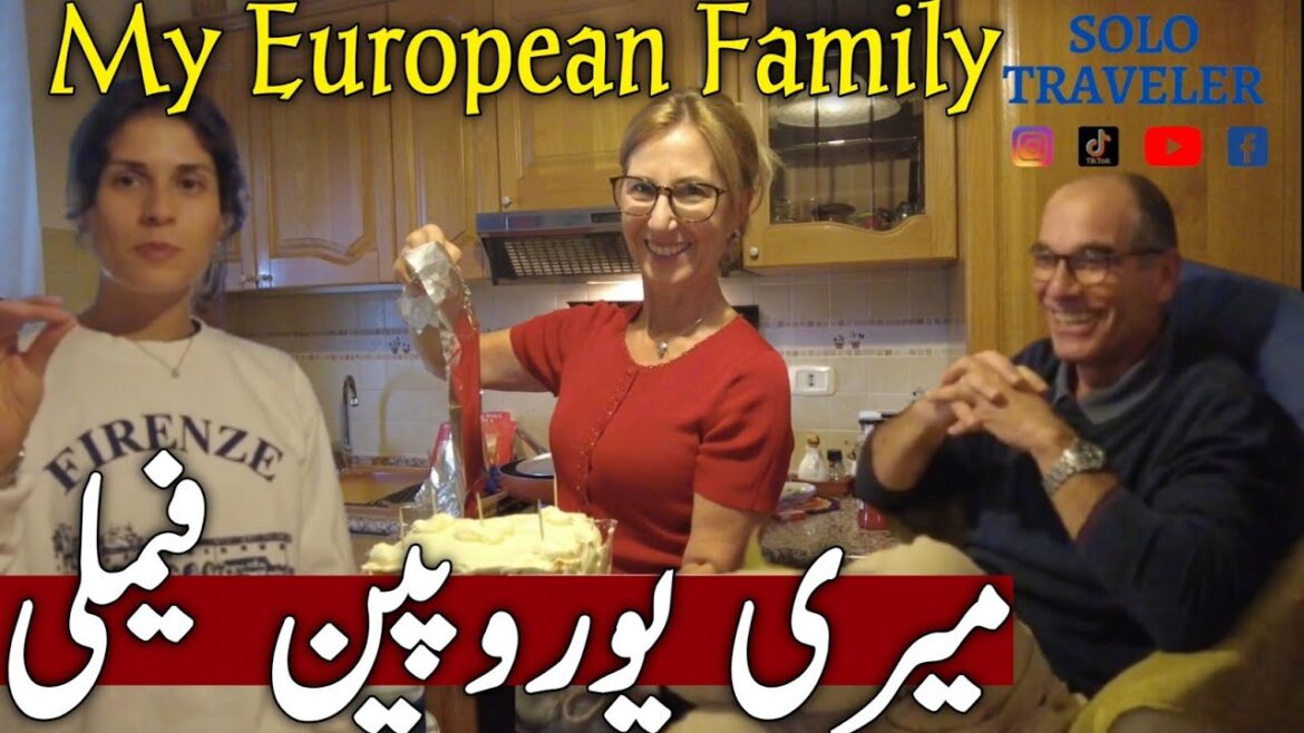 Meet My European Family|Lunch with Italian Family 4K-HDR-60fps|Italy Student Life|Solo Traveler|Vlog