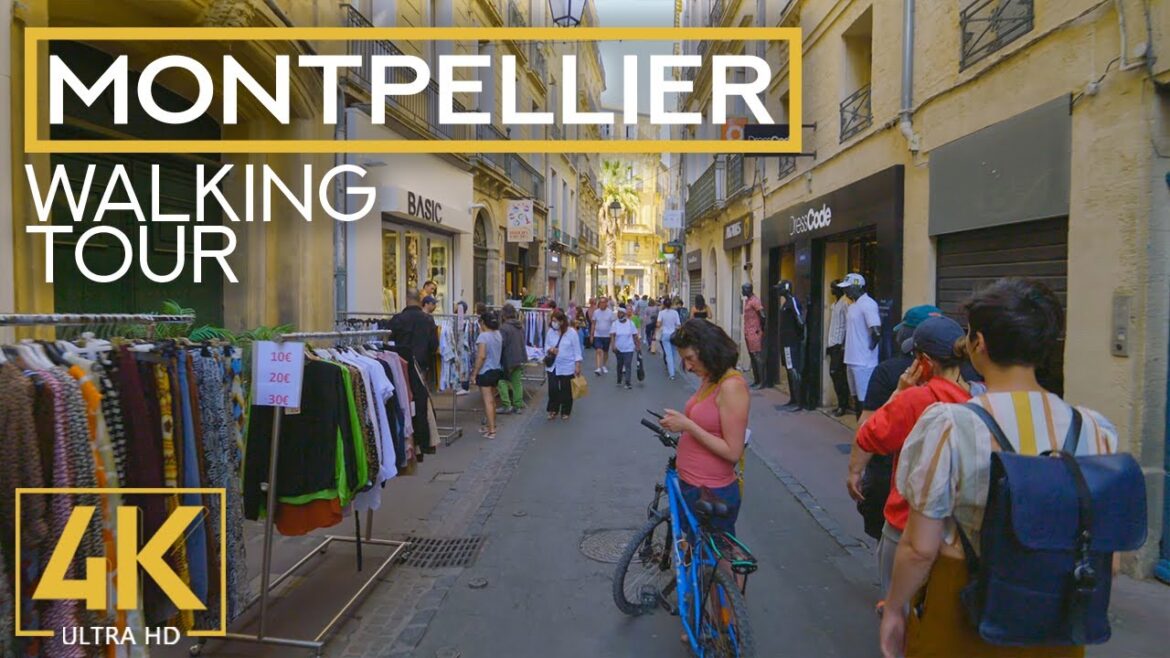 4K City Walking Tour in MONTPELLIER, France – Exploring the Touristic Atmosphere of European Cities 4K City Walking Tour in MONTPELLIER, France - Exploring the Touristic Atmosphere of European Cities