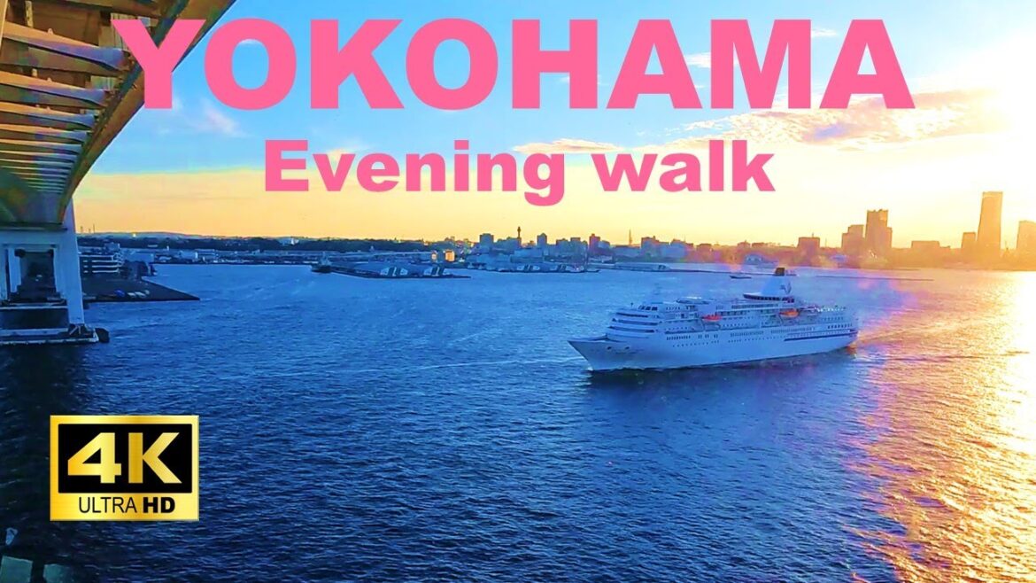 【4K】Yokohama Walking Tour – Yokohama Bay Bridge Skywalk 【4K】Yokohama Walking Tour - Yokohama Bay Bridge Skywalk